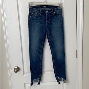 Hudson Jeans Colette Mid Rise Skinny Crop Size 25